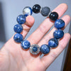 Blue natural crystal bracelet